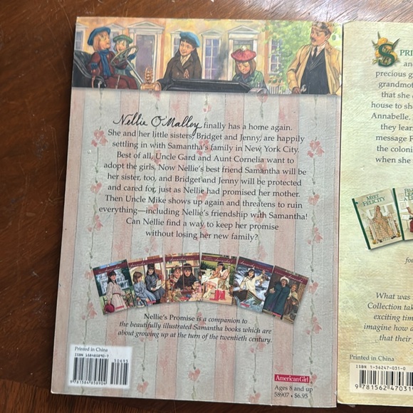 American Girl books happy birthday Felicity and Nellie’s Promise - Picture 4 of 4
